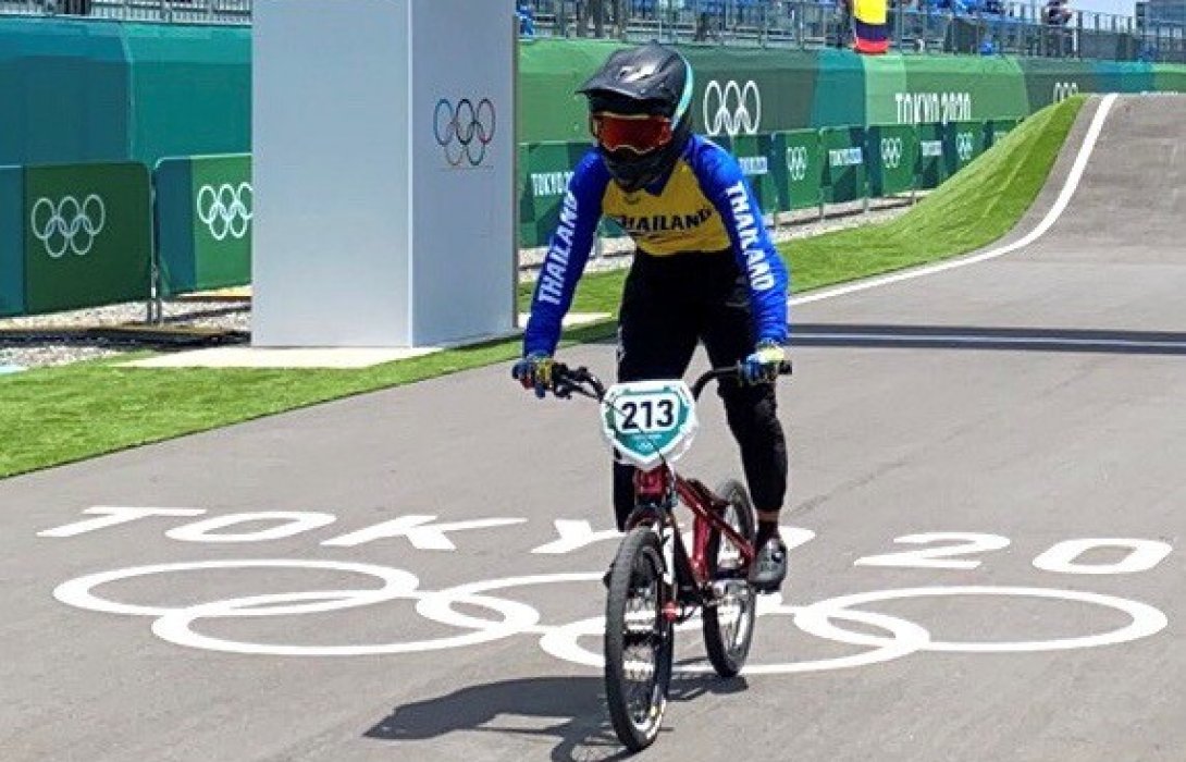 “ชุติกาญจน์”สู้อย่างเต็มที่แม้ร่างกายไม่100%ไม่ผ่านเข้ารอบ16คนศึกบีเอ็มเอ็กซ์โอลิมปิก