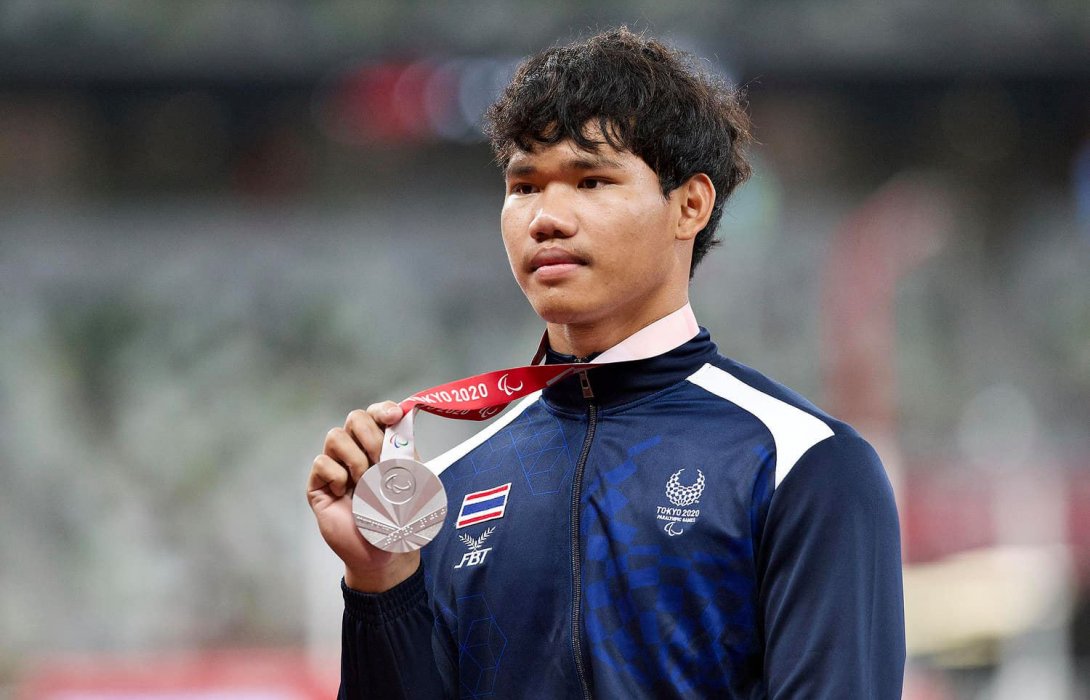 “อธิวัฒน์ แพงเหนือ” เสียดาย แพ้แค่เสียว วินาที ได้แค่เหรียญเงิน พาราลิมปิกเกมส์ 