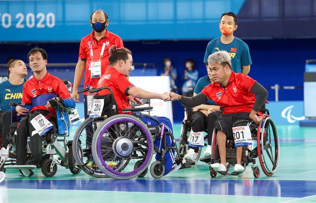 ทีมบอคเซียไทย เอาชนะจีน คว้าเหรียญทอง พาราลิมปิกเกมส์