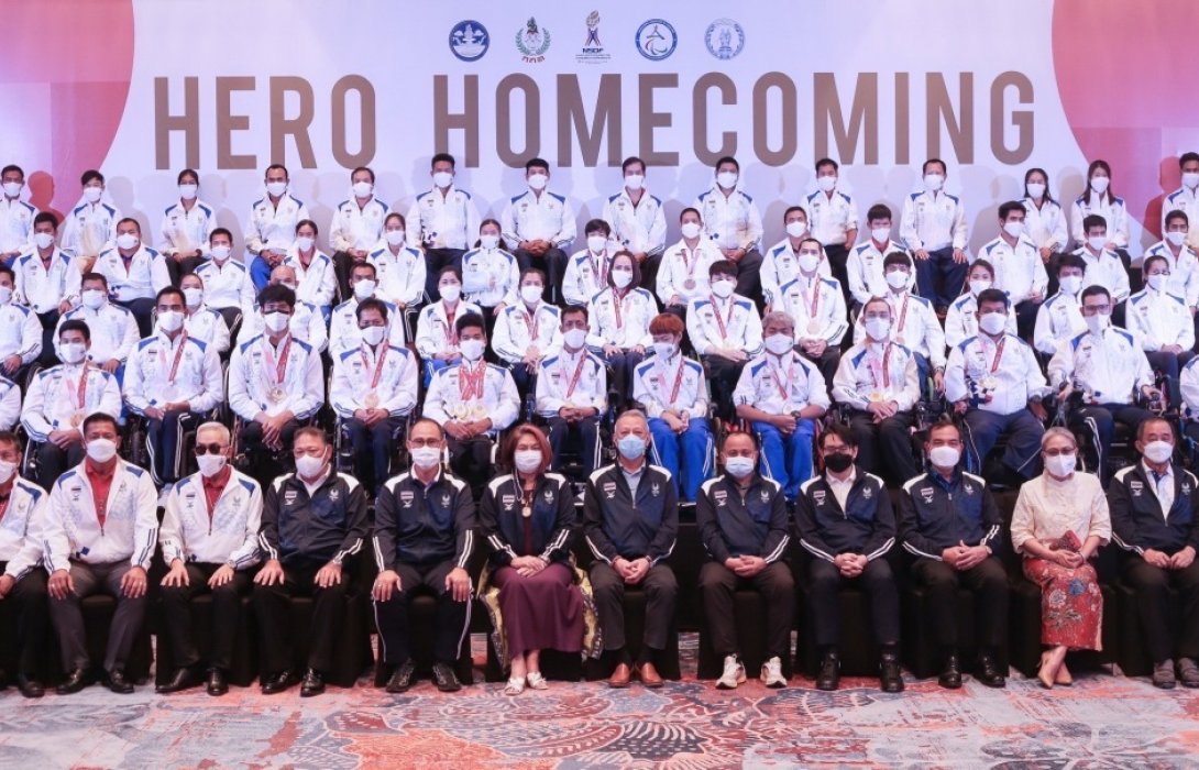 กกท.ร่วมกับ จ.ภูเก็ต จัดงานต้อนรับทัพพาราลิมปิกไทย