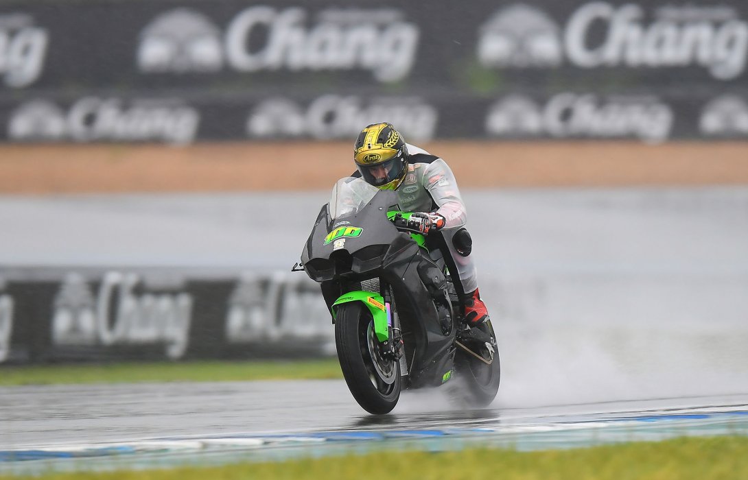 “ฐิติพงศ์-สิทธิศักดิ์”เร็วสุดแทร็กฝน ยึดหัวแถว OR BRIC Superbike สนาม 3