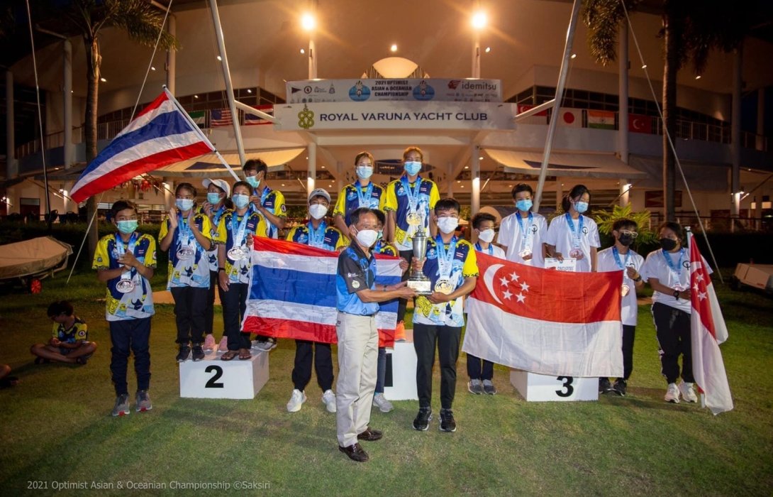 ไทยซิว 8 รางวัลปิดเรือใบ “ออพติมิสต์ เอเชียน แอนด์ โอเชียเนีย”