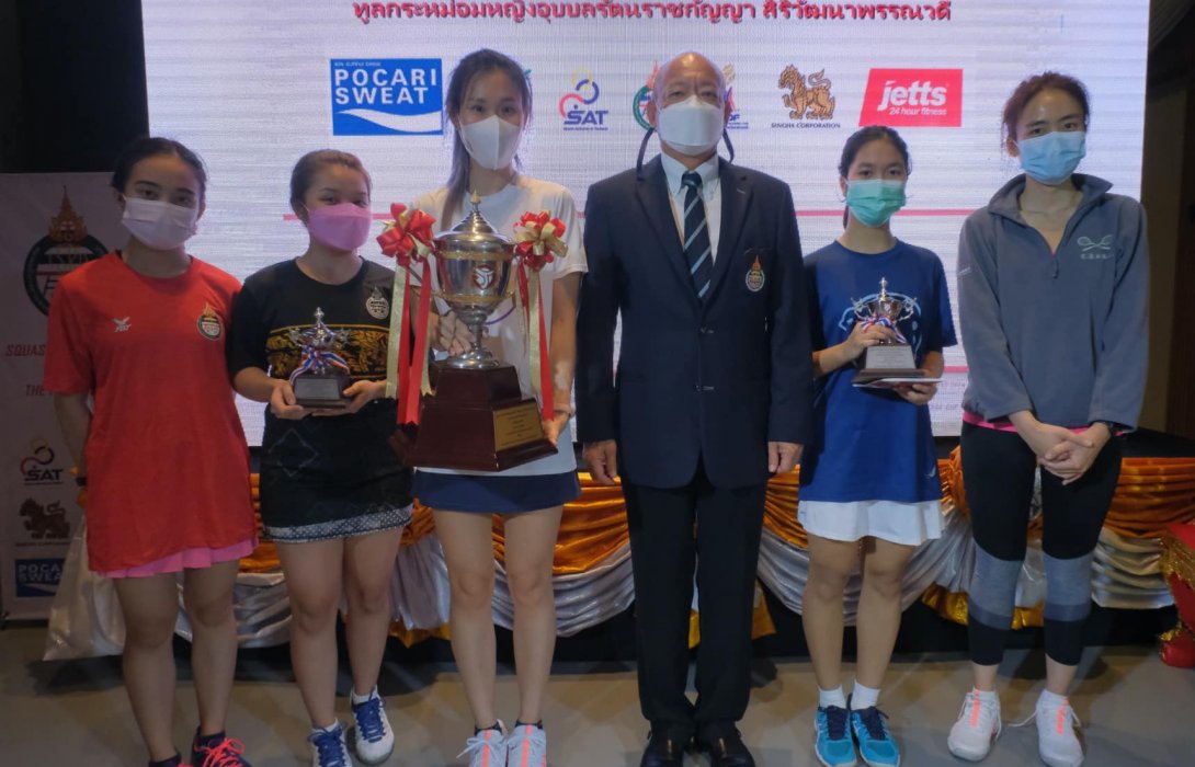 ‘อนันตนา ประเสริฐรัตนกุล’แชมป์สควอชประเทศไทยได้5คนเก็บตัวลุ้นเหรียญเอเชียนเกมส์