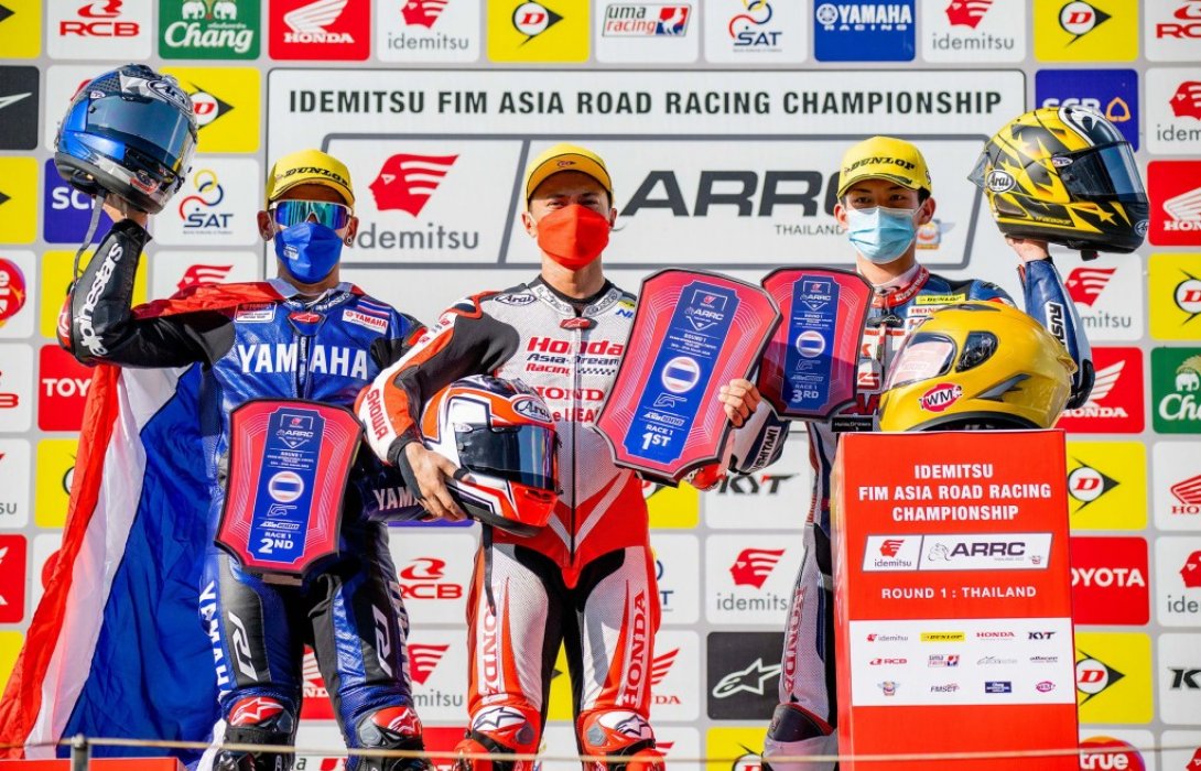 เอเชีย โร้ด เรซซิ่ง เปิดฤดูกาลสุดมันส์!!“อนุภาพ-ปิยวัฒน์” ฉลองโพเดี้ยมโฮมเรซ