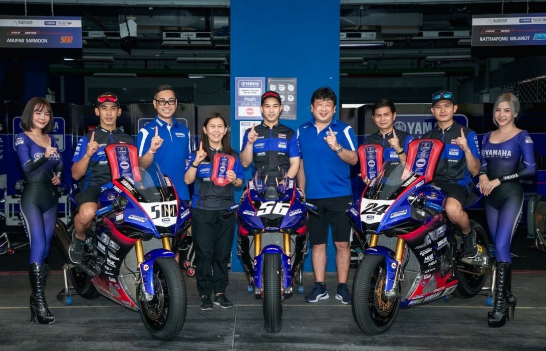 “แตมป์ – ตี” ขยี้คู่แข่งคว้าดับเบิ้ลโพเดี้ยมรุ่นใหญ่  นำเพลงชาติไทยกระหึ่มสนามช้าง 