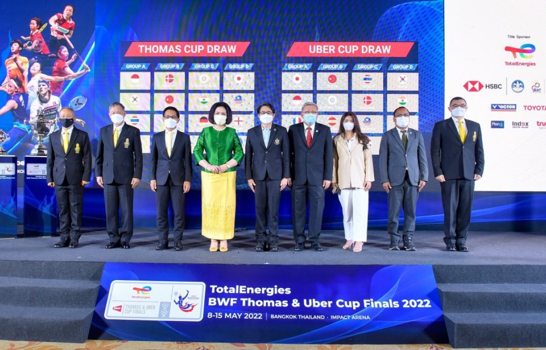 โตโยต้า ร่วมขับเคลื่อนวงการแบดมินตันไทยสนับสนุนรายการ“TOYOTA GAZOO RACING Thailand Open 2022”