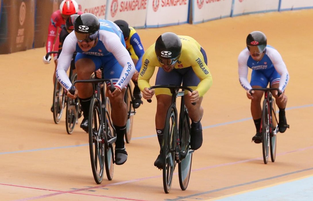 “จาย-จุฑาธิป” สู้สุดใจก่อนคว้าเหรียญเงินประเดิมศึกสองล้อลู่ แทร็ก เอเชีย คัพ 2022