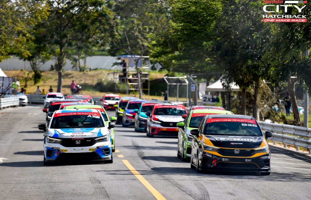 ฮอนด้า ซิตี้ แฮทช์แบ็ก วันเมคเรซ 2022 ปิดฉากยิ่งใหญ่ 