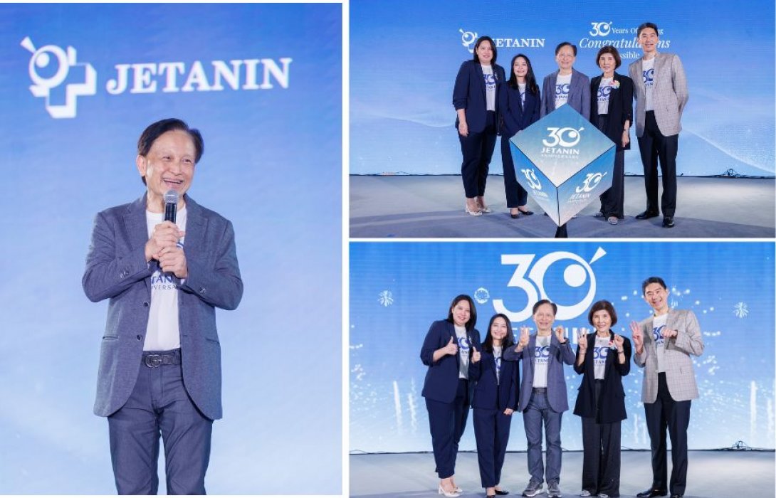 ฉลองครบ 30 ปีแห่งความสำเร็จ ‘เจตนิน’ตอกย้ำความเป็นผู้นำด้านการรักษาผู้มีบุตรยาก เติมเต็มความฝันให้กับทุกครอบครัว