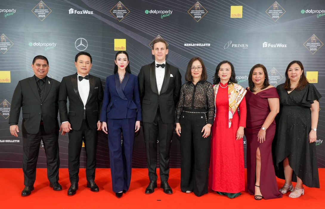 Dot Property Southeast Asia Awards 2025 ยกย่องสุดยอดนักพัฒนาอสังหาริมทรัพย์โครงการระดับแลนด์มาร์ก และเอเจนซี่ยอดเยี่ยมแห่งภูมิภาคเอเชียตะวันออกเฉียงใต้