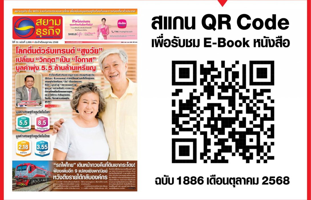 หนังสือพิมพ์สยามธุรกิจฉบับที่ 1886 ประจำเดือน ต.ค. 68