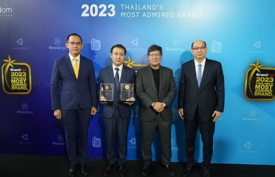 วิริยะประกันภัยคว้า 2 รางวัล บริษัทประกันภัยที่น่าเชื่อถือที่สุด