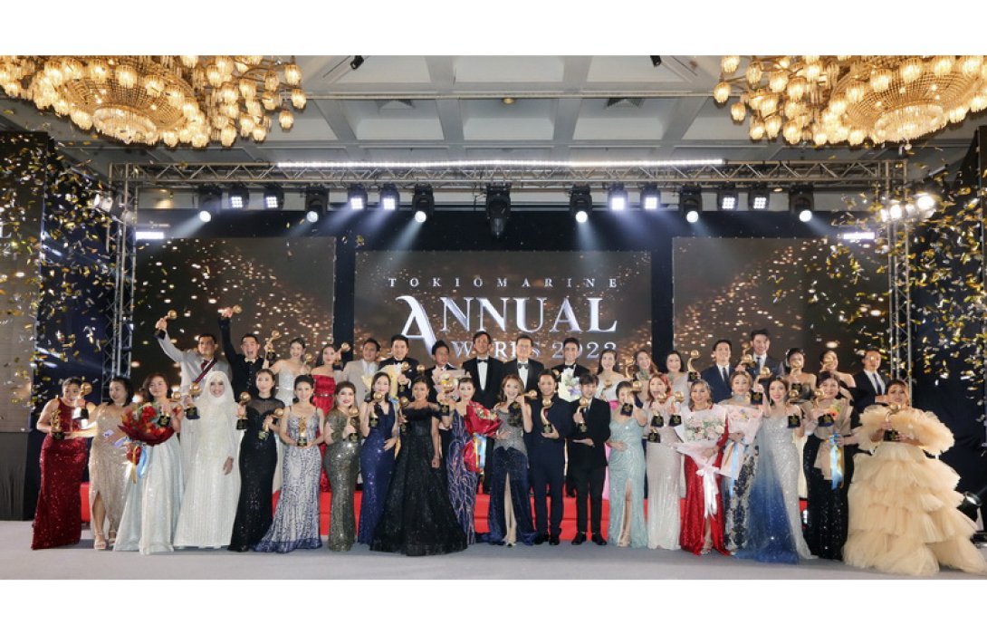 โตเกียวมารีนประกันชีวิต จัดพิธีมอบรางวัลแห่งเกียรติยศประจำปี 2022