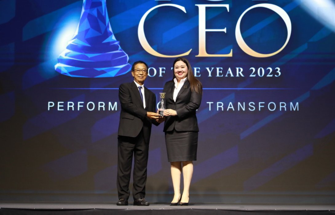 CEO หญิง TQMalpha คว้ารางวัล “THAILAND TOP CEO OF THE YEAR 2023” ตอกย้ำความเป็นสุดยอดผู้นำองค์กรแห่งปี