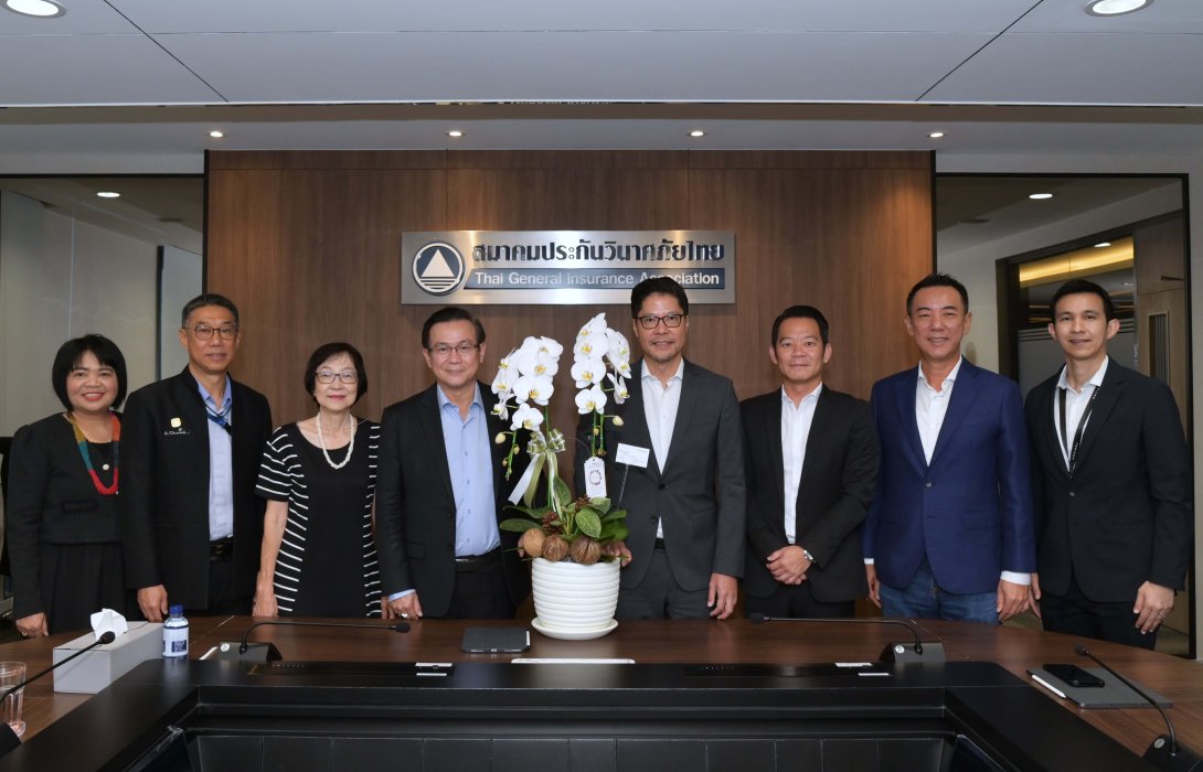 สมาคมประกันวินาศภัยไทย ประชุมร่วมไทยคม ติดตามผลการใช้ดาวเทียมประเมินความเสียหายการประกันภัยพืชผล