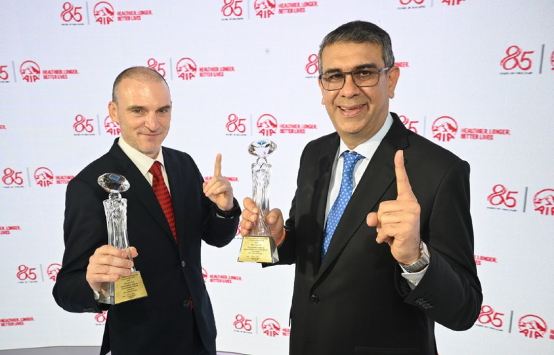 เอไอเอ ประเทศไทย รับรางวัล “บริษัทประกันชีวิตที่มีการบริหารงานดีเด่น ประจำปี 2565” อันดับที่ 1 ควบรางวัล ‘บริษัทประกันชีวิตที่มีความยั่งยืนดีเด่น’ ต่อเนื่องเป็นปีที่ 3 จากงาน Prime Minister’s Insurance Awards 2023