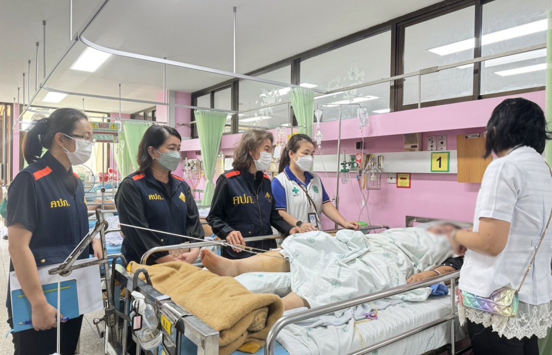 คปภ. เร่งให้ความช่วยเหลือด้านประกันภัย กรณีรถกระบะเฉี่ยวชนรถตู้โรงพยาบาล แทรก/แก้ไข Anchorเป็นเหตุให้มีผู้เสียชีวิต 4 ราย บาดเจ็บ 6 ราย ที่จังหวัดเชียงใหม่