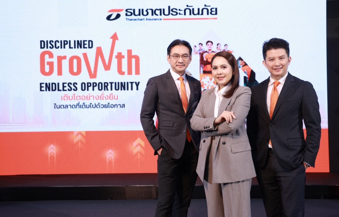 “ธนชาตประกันภัย” ชี้ วางแผนรับมือเปลี่ยน ‘ความท้าทาย’ ให้เป็น ‘โอกาส’ ชู แผนปี 69 เปิดเกมรุกนำเทคโนโลยีและ AI เจาะ Insight ลูกค้า  ร่วมมือพันธมิตร-ช่องทางการขายทุกทางขยายฐานตลาดคลุมทุกภูมิภาคโดยตั้งเป้าเบี้ยรับอยู่ที่ 13,000 ล้านบาท เติบโต 11% 