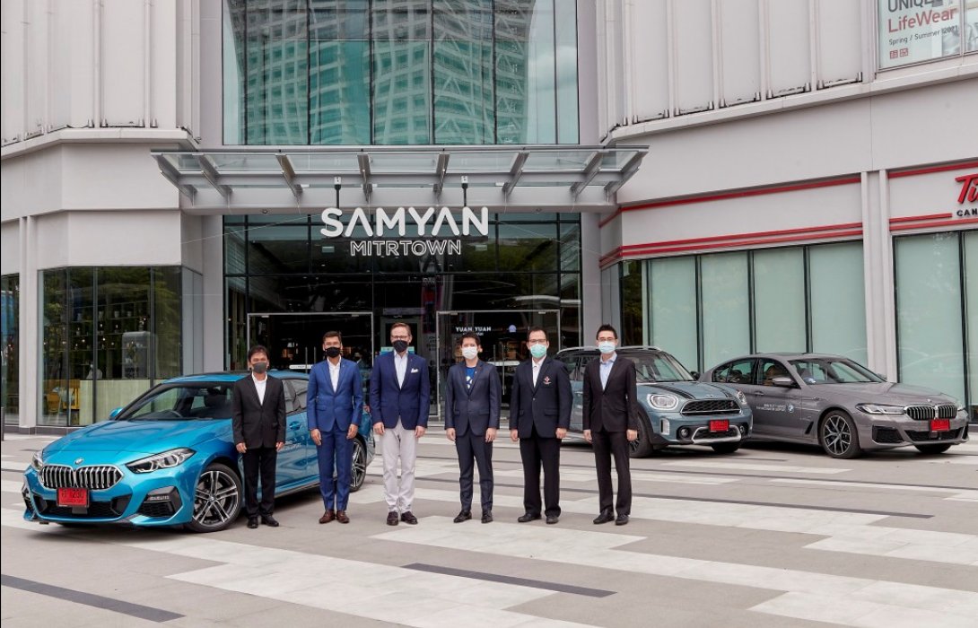 บีเอ็มดับเบิลยู ร่วมสนับสนุนภารกิจฉีดวัคซีนต้านโควิด อำนวยความสะดวกบุคลากรทางการแพทย์ 