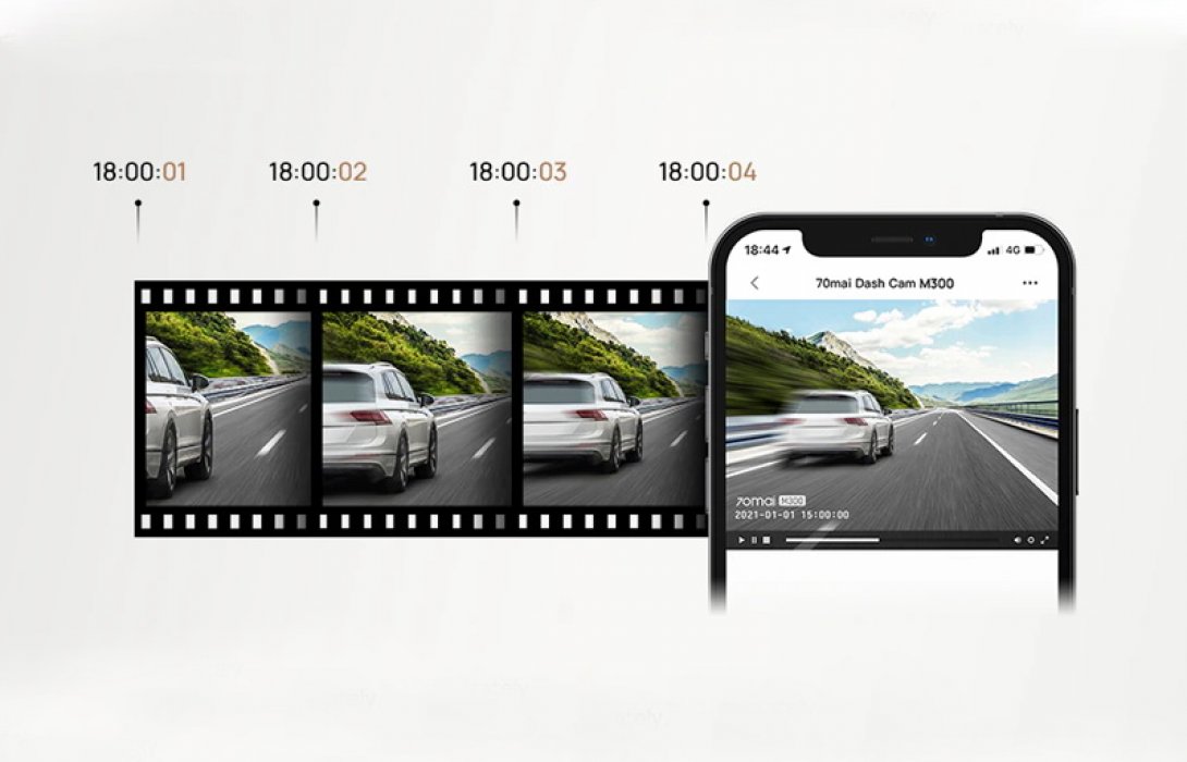 70mai รุกตลาดกล้องติดรถยนต์ รุ่น 70mai Dash Cam M300