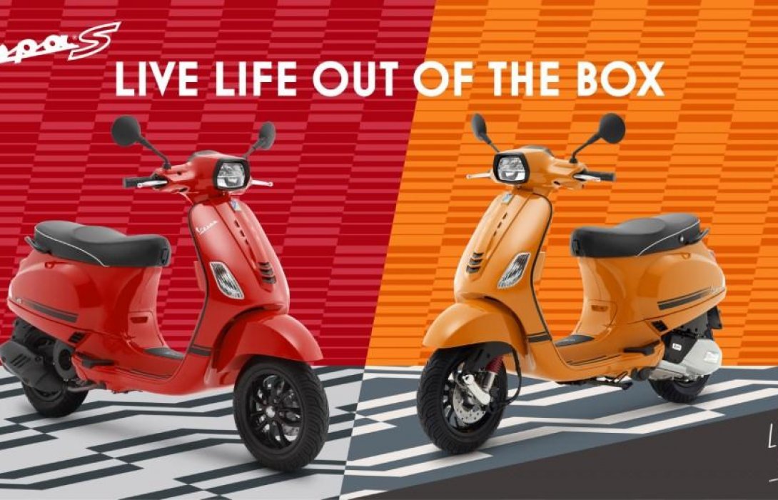VESPA พร้อมเติมเต็มอารมณ์สปอร์ตเร้าใจอีกครั้งกับ2เฉดสีใหม่