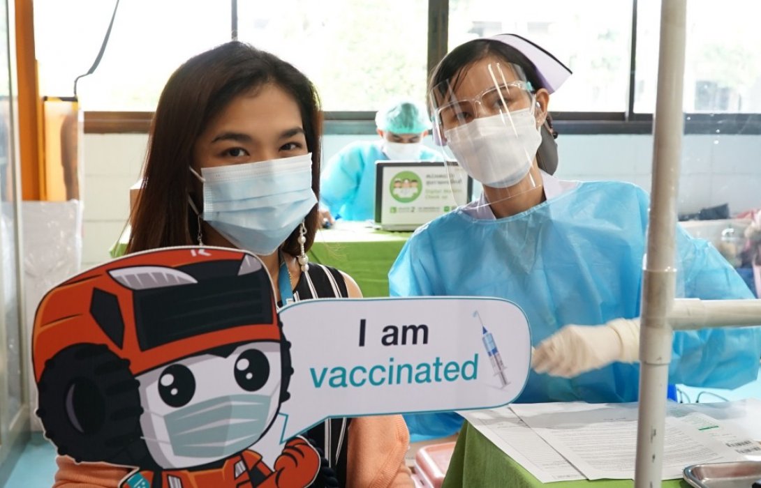สยามคูโบต้า ระดมฉีดวัคซีนตัวเลือก “ซิโนฟาร์ม” ให้พนักงานทั่วประเทศ