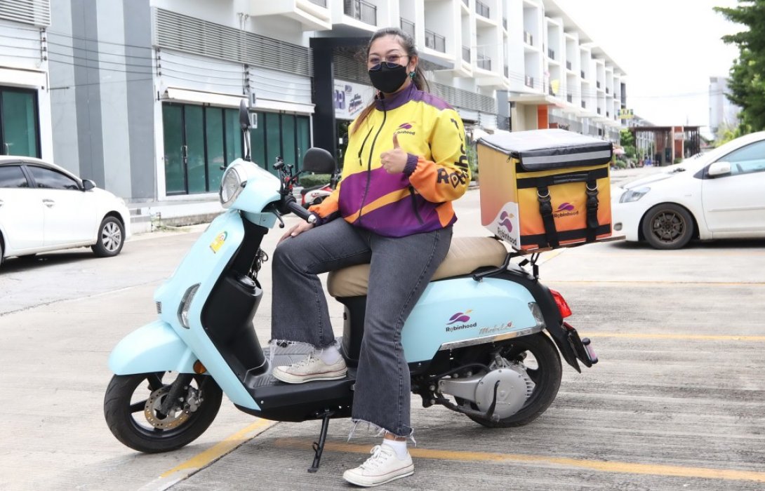 มอเตอร์ไซค์ไฟฟ้า เอช เซม ตอบโจทย์ตรงใจ ไรเดอร์ หลากหลายรูปแบบการเช่า 