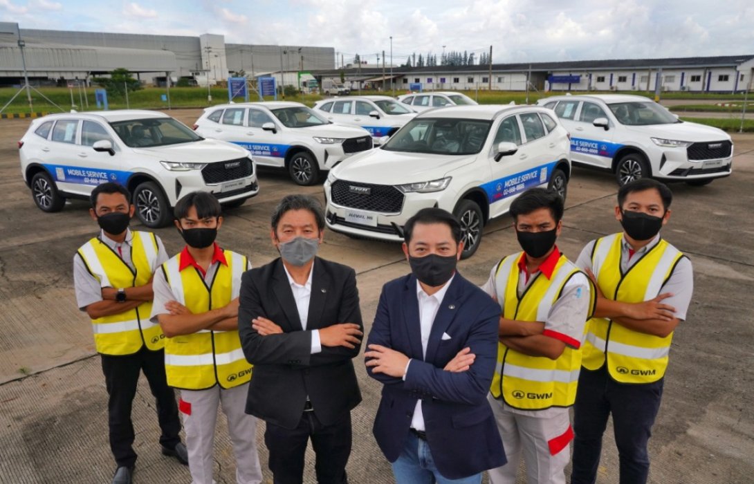 เกรท วอลล์ มอเตอร์ พร้อมส่งมอบบริการ GWM Mobile Serviceบริการเช็กระยะตามตารางบำรุงรักษานอกสถานที่