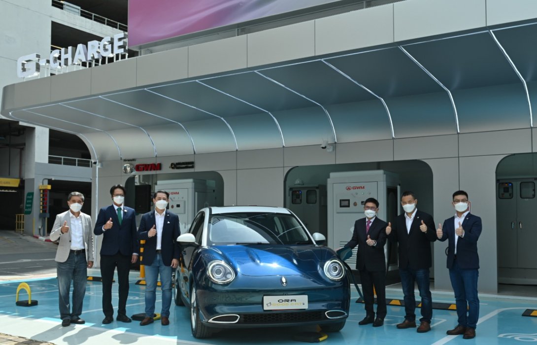 เกรท วอลล์ มอเตอร์ เปิดตัว G-Charge Supercharging Station นำร่องสถานี Fast Charge 
