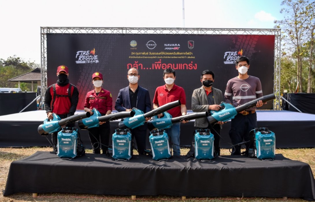นิสสัน ส่งมอบ นาวารา กระบะกล้าเพื่อคนแกร่ง สนับสนุนภารกิจ‘ทีมเหยี่ยวไฟ’เชียงใหม่