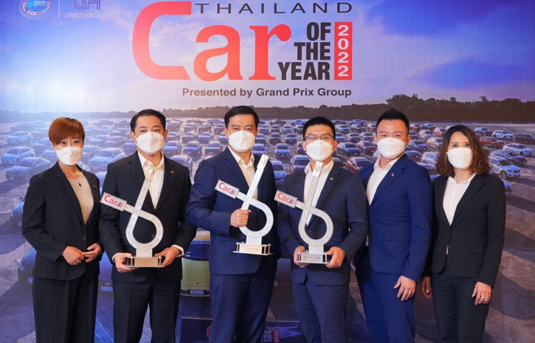 เกรท วอลล์ มอเตอร์ คว้า 3 รางวัลจากงาน“CAR & BIKE OF THE YEAR 2022”
