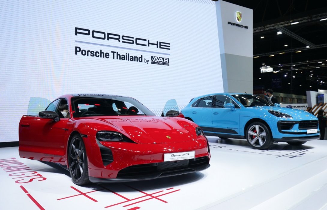 ปอร์เช่ ยกขบวนรถสปอร์ตร่วมประชันโฉม ในงาน มอเตอร์โชว์ 