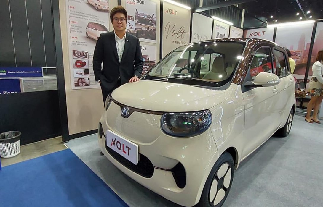 อีวี ไพรมัส เผยโฉม  Volt City EV ครั้งแรกในงาน Future Mobility Asia