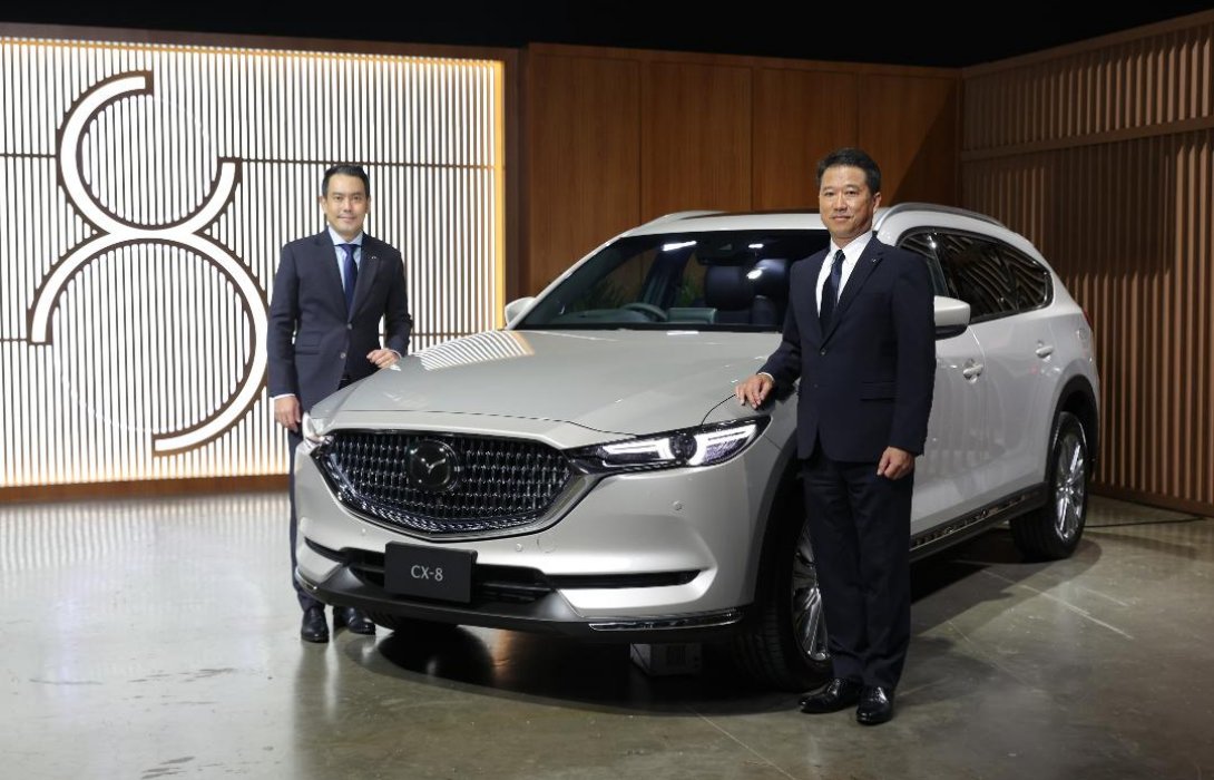 มาสด้าเปิดตัว NEW MAZDA CX-8 ครอสโอเวอร์อเนกประสงค์ระดับพรีเมี่ยมแบบ 3 แถว ดีไซน์ใหม่สุดหรู เทคโนโลยีใหม่เต็มคัน 