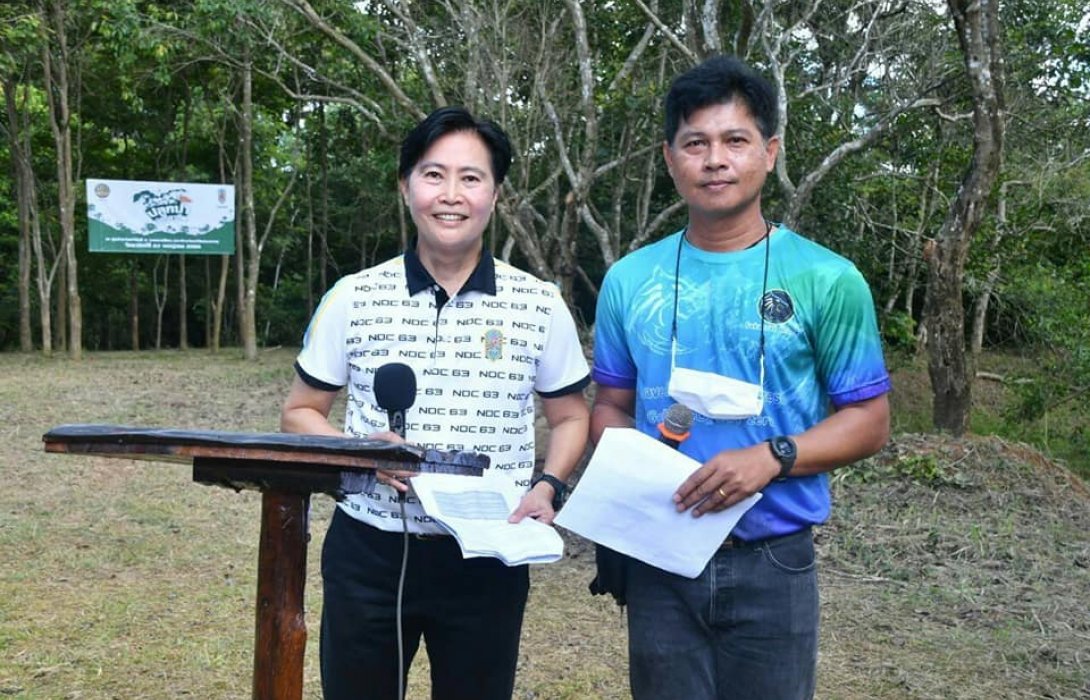 'ลามิน่า'ปลูกป่า ปลูกอาชีพ กับ วปอ.63