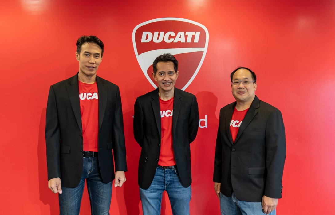 ดูคาติ ปลื้มปีแรกดีเกินคาด ย้ำเดินหน้าเน้นบริการหลังการขายครบวงจร วางแผนเป้า 3 ปี 6,000 คัน รุกเปิดครบ 9 โชว์รูม 