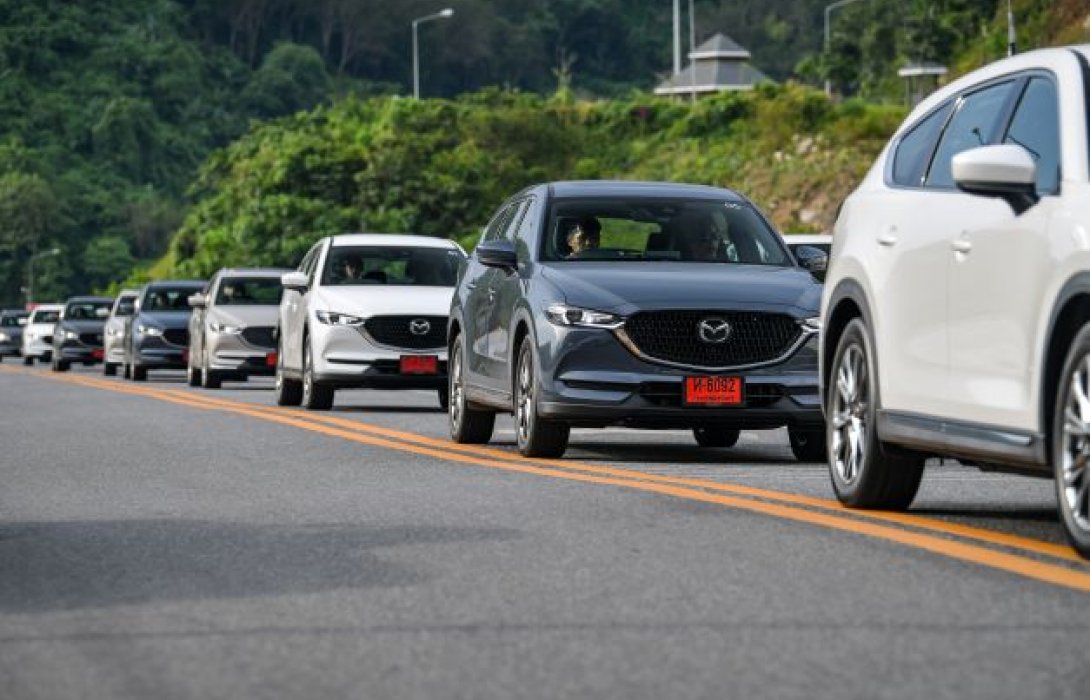 ขับ มาสด้า CX-8 ใหม่ลุยเส้นทางในฝัน หาดใหญ่-เบตง นิ่ม หนึบ แรงดี นั่งสบาย