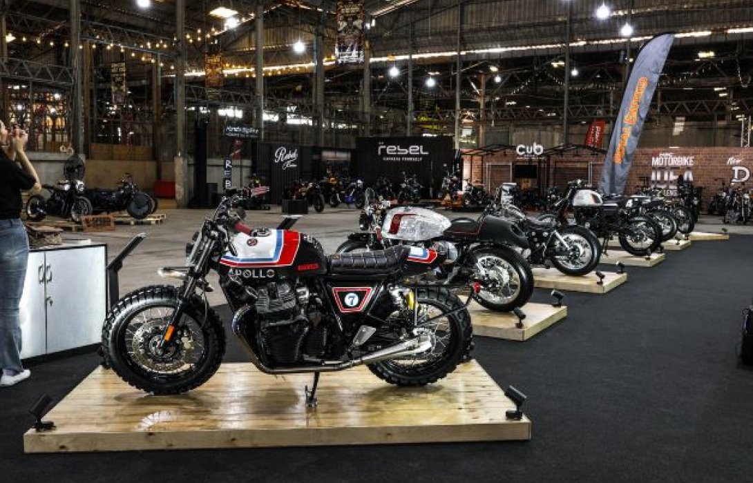 รอยัล เอ็นฟีลด์ โชว์รถจักรยานยนต์คัสตอมหลากหลายดีไซน์ที่งาน Bangkok Hot Rod Custom Show 2022