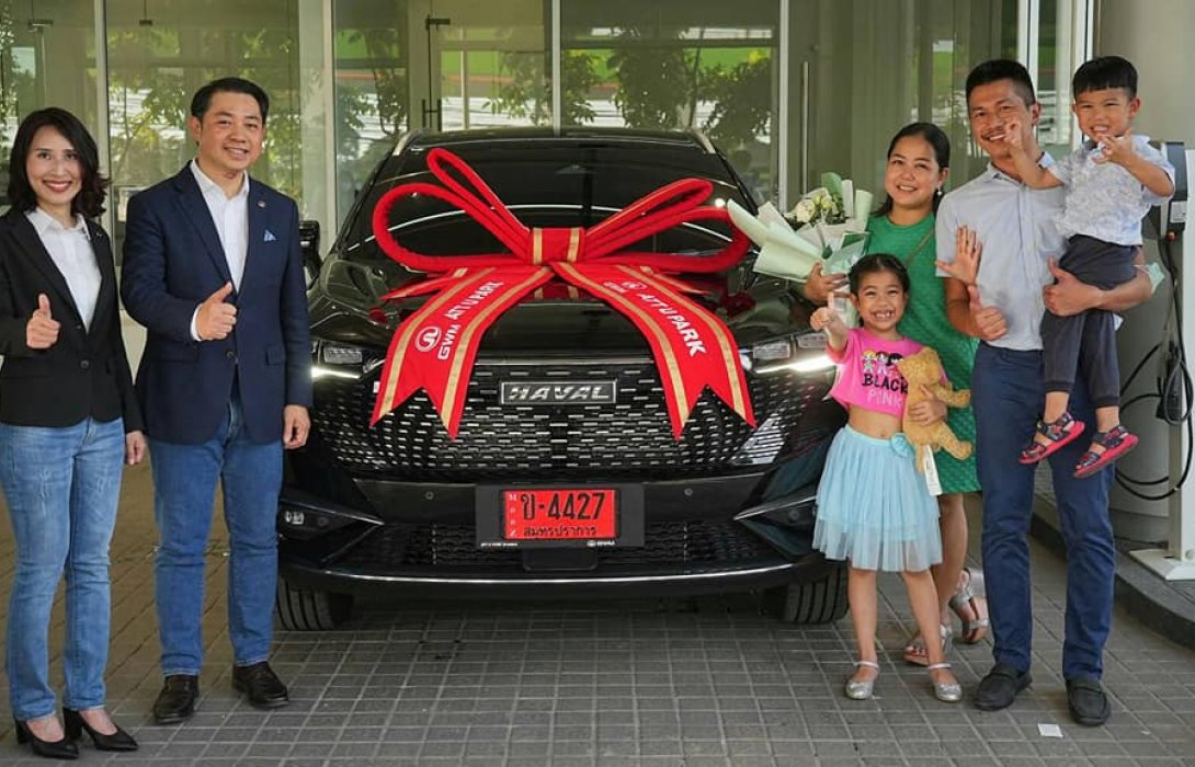 เกรท วอลล์ ฯส่งมอบ ORA Good Cat GT และ HAVAL H6 Plug-in Hybrid SUV ล็อตแรก 