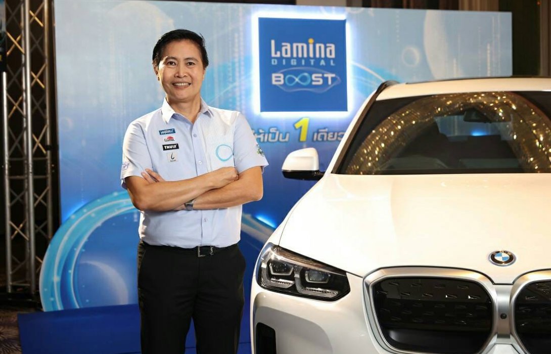 ลามิน่าฟิล์ม ส่งสินค้าเอาใจลูกค้ารถยนต์ยุคใหม่ Lamina Digital EVS Boost  ฟิล์มดิจิทัลบูสต์