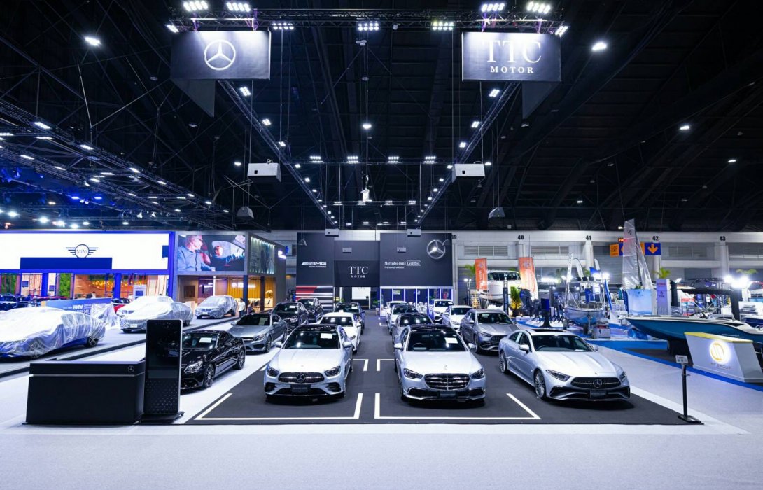TTC Motor จัดอีเว้นท์ TTC EXPO “FUTURE IS HERE”ยกขบวนรถใหม่ป้ายแดง และ Mercedes-Benz Certified รถทดลองขับ 