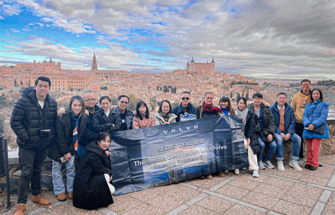วอลโว่จัดทริป Secret Destination พาผู้โชคดีจากรายการ Volvo Secret Deals สู่ประเทศสเปน 