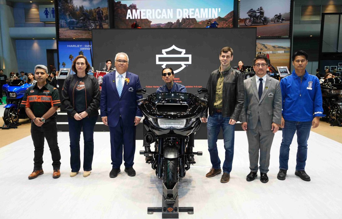 HARLEY-DAVIDSON® เปิดตัวรถมอเตอร์ไซค์รุ่นใหม่ล่าสุดปี 2024 ชูไฮไลท์รุ่น CVO™ Road Glide™ ST ราคาเริ่มต้น 3,153,500 บาท ณ งานบางกอก อินเตอร์เนชั่นแนล มอเตอร์โชว์ ครั้งที่ 45