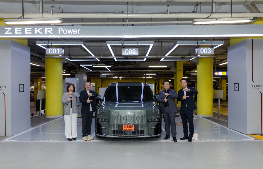ZEEKR จับมือ Evolt เปิดสถานีใหม่ ZEEKR Power @centralwOrld  มอบโปร ชาร์จฟรี 