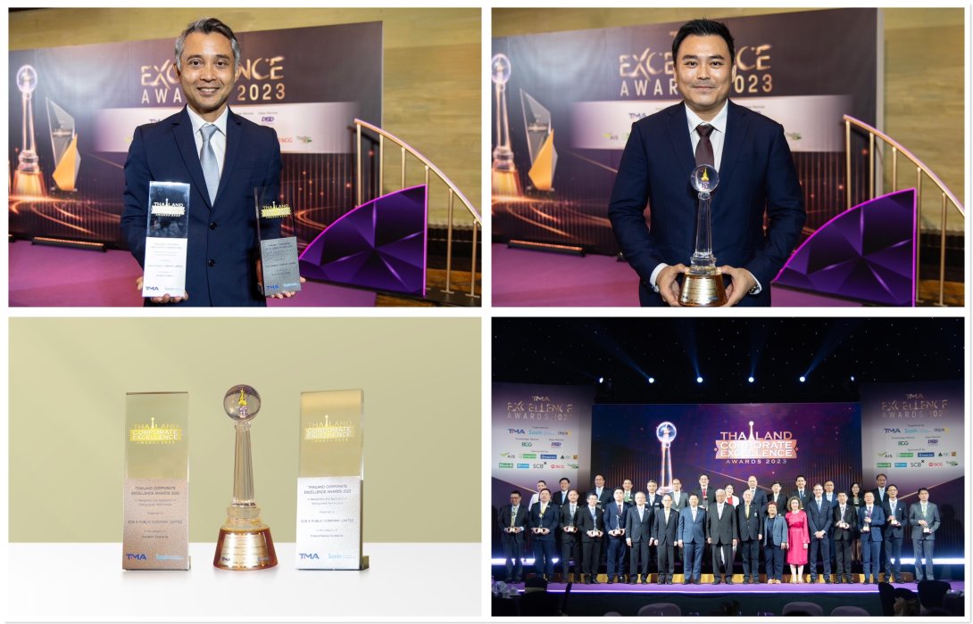 SCBX และ SCB 10X คว้า 3 รางวัล จากเวที TMA Excellence Awards 2023 ตอกย้ำความเป็นผู้นำในกลุ่มธุรกิจเทคโนโลยีทางการเงิน