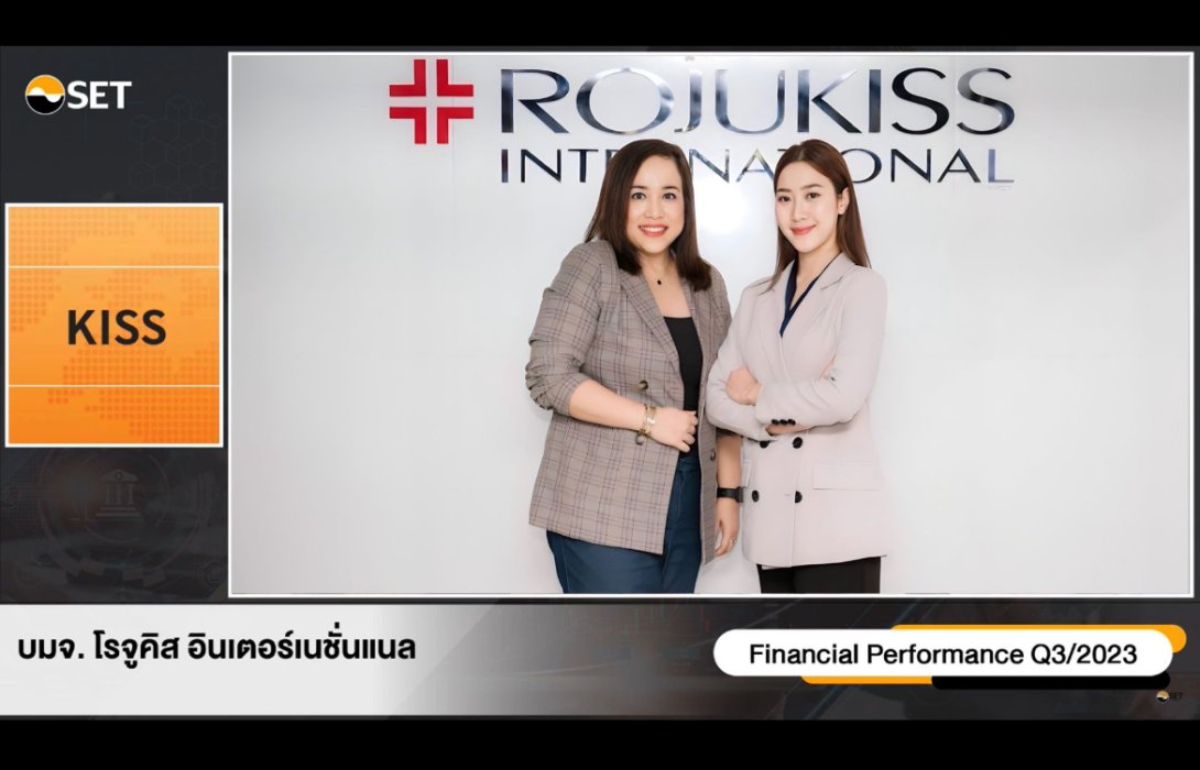 KISS มั่นใจปั๊มรายได้ Q4/66 โตต่อเนื่อง ปี 67 ลุ้นโต 2 หลัก รุกหนักตลาดออนไลน์ไทย-จีน ศึกษาแผนขยายตลาดต่างประเทศ