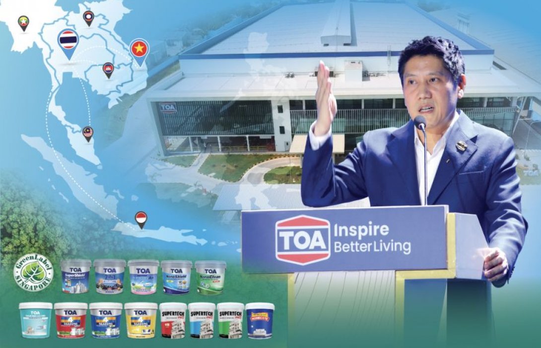 TOA Vietnam ฉลองความสำเร็จครบรอบ 30 ปี เปิดวิสัยทัศน์เพื่อการเติบโตอย่างแข็งแกร่ง ด้วยยอดขายเฉลี่ยกว่า 1,500 ล้านบาทในช่วง 3 ปีที่ผ่านมา