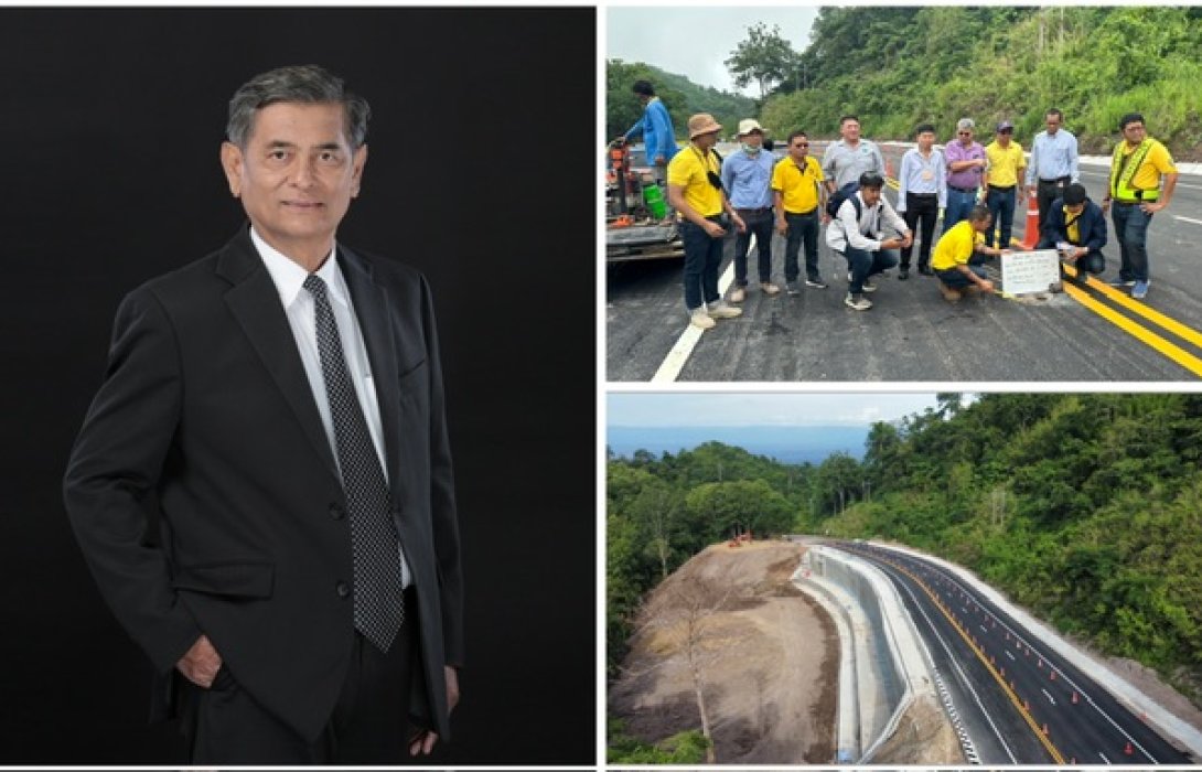RT ส่งมอบงานฟื้นฟูทางหลวง จ.เพชรบูรณ์ มูลค่า 47.02 ลบ.