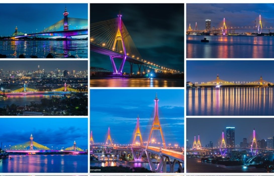 ทช.เปิดไฟสะพานสวย! วันเฉลิมพระชนมพรรษา ครบ 71 พรรษา ในหลวงรัชกาลที่ 10