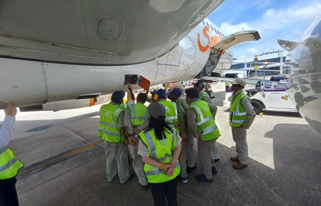 OR x TG พัฒนาทักษะการเติมน้ำมันเครื่องบินตามมาตรฐาน IATA 